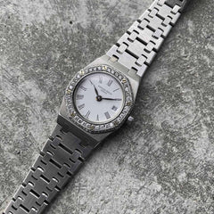 25mm Ladies Audemars Piguet Royal Oak 1292 Quartz watch - Diamond Bezel