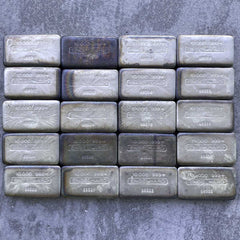 20 Consecutive Engelhard 5 Digit 10oz Silver Bars