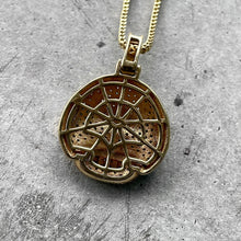 Load image into Gallery viewer, 10KT Yellow told Pendant set with diamonds - Toad!
