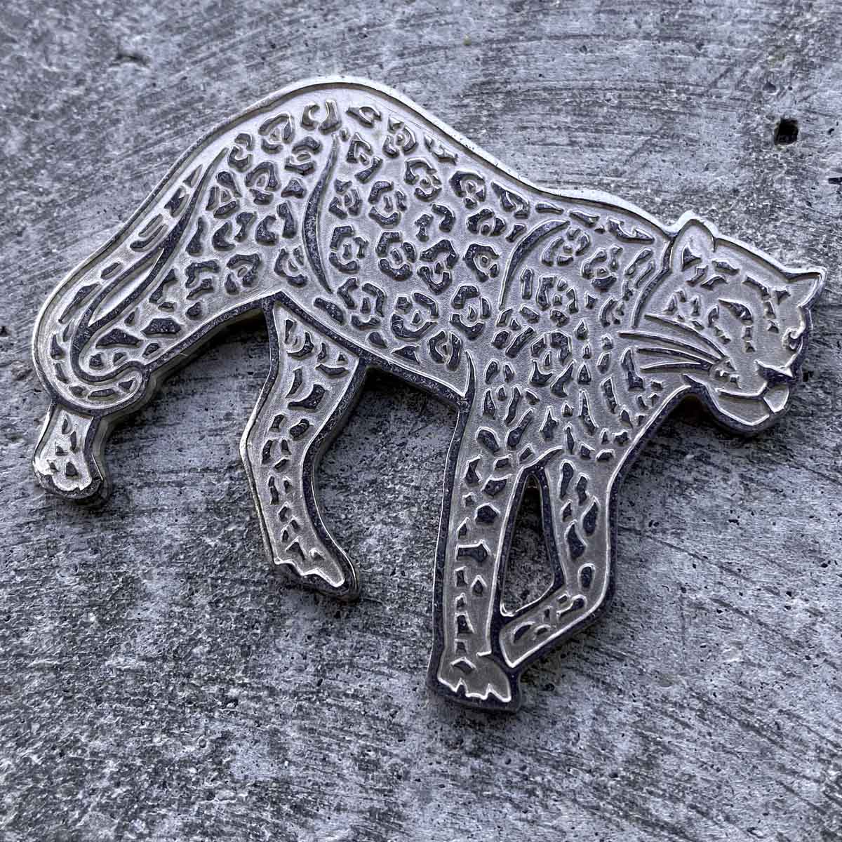 Johnson Matthey 20 Gram Silver Leopard