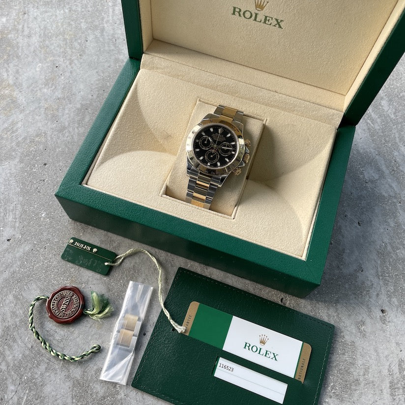 2019 Rolex Daytona Two Tone 116523 Box / Papers