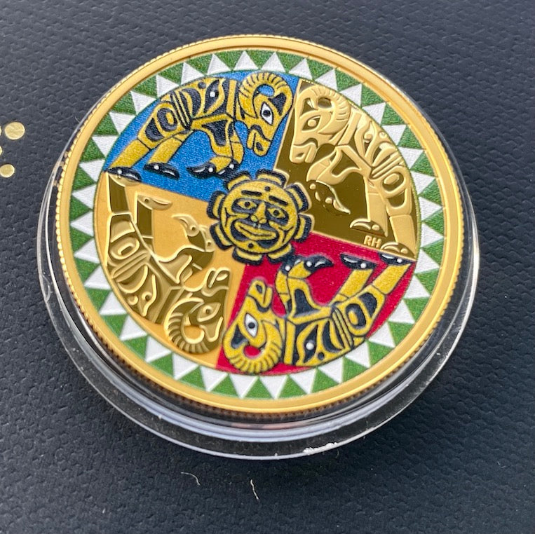 2021 Ramming Big Horn Sheep $200 Gold Coin 1oz