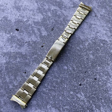 Load image into Gallery viewer, 1986 Rolex 14K Yellow Gold Riveted link 7205 Bracelet Band - 19 mm end link
