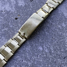 Load image into Gallery viewer, 1986 Rolex 14K Yellow Gold Riveted link 7205 Bracelet Band - 19 mm end link

