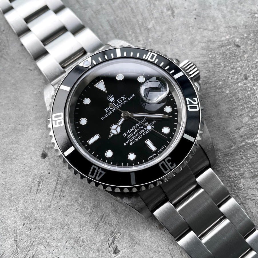 16610 Rolex Submariner Box + papers