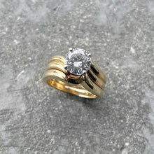Load image into Gallery viewer, 1.35 Carat Transitional Cut Diamond Solitaire
