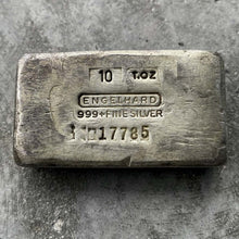 Load image into Gallery viewer, Engelhard 10oz 8 Serial Prefix Silver Bar
