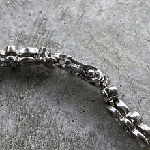 Load image into Gallery viewer, 14K White Gold Necklace set with 5+ Carats of diamonds and Cultured Pearls
