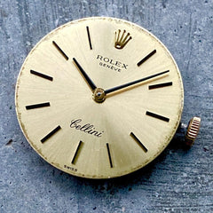 Original Rolex 3810 Cellini 1601 movement + working condition + dial and hands