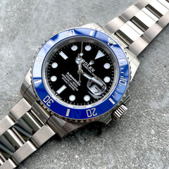 2022 Rolex Submariner Smurf Blue Bezel 126619LB - Unworn