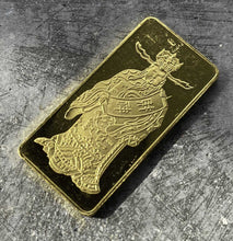 Load image into Gallery viewer, Interesting Hang Sang Bank 18.7145 .999 Gold Bar
