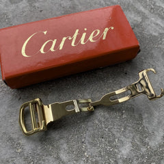 Original Cartier 18K Rose Gold Deployment Buckle Clasp Roadster- 13.49 Grams