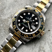 Load image into Gallery viewer, 2013 Rolex GMT Master Two Tone 116713 Box + Papers + Original Receipt / Unpolished
