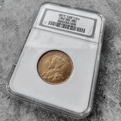 1913 Canada 1 Cent NGC MS 65