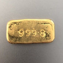 Load image into Gallery viewer, Rothschild 1 oz .9998 Gold Poured Bar
