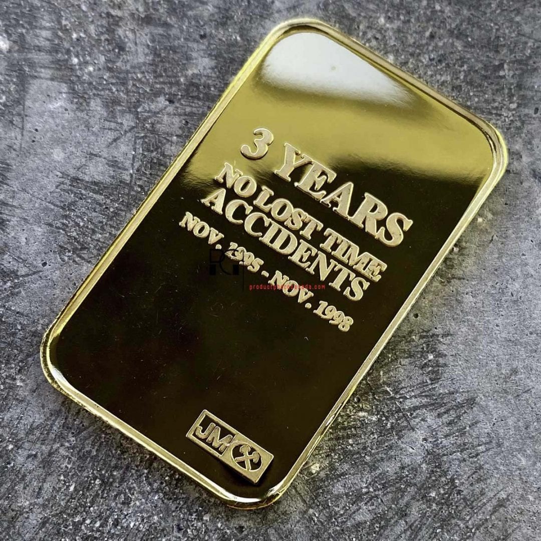 Johnson Matthey 20 Gram Gold New Britannia Mining Bar