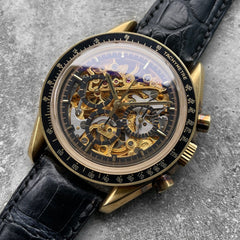 1992 Omega Speedmaster Gold Skeleton 3696.50.81 Armin Strom - 50 Pieces Made