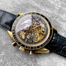 Load image into Gallery viewer, 1992 Omega Speedmaster Gold Skeleton 3696.50.81 Armin Strom - 50 Pieces Made
