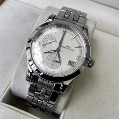 Jaeger LeCoultre Master Hometime 40mm Q1628120 6147.880.052.S - - Box + Papers
