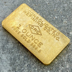 Vintage Consolidated Refining Inc 1oz .999 Gold Bar