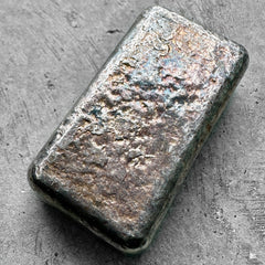 Vintage 5oz Johnson Matthey Silver Poured Bar