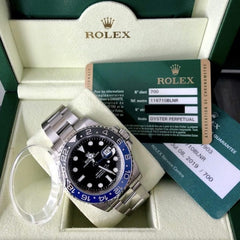 Rolex Batman BLNR 116710 - Factory Service Box + Papers