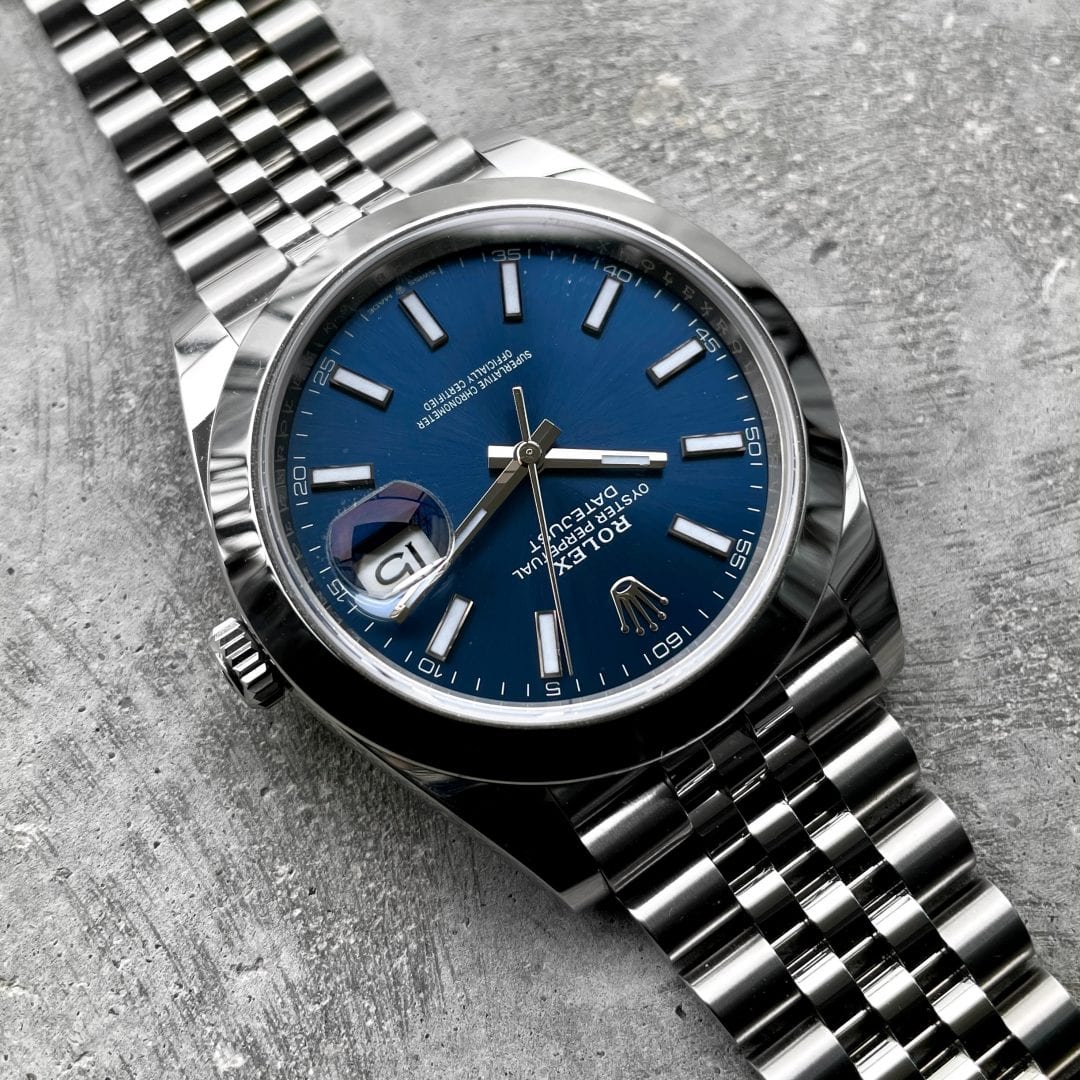 2020 Rolex Datejust 41mm 126300 - Blue dial with Box and Papers
