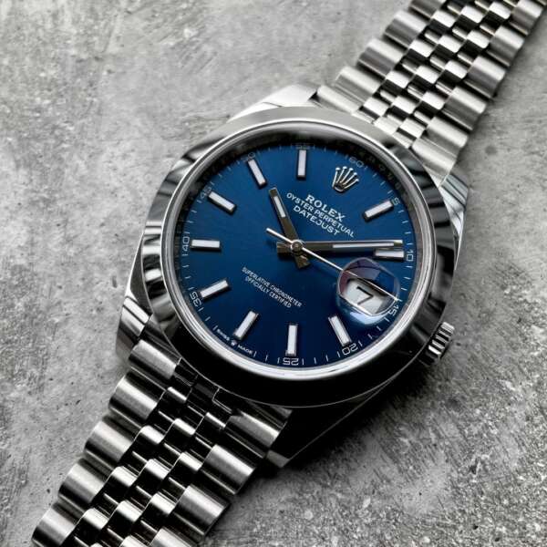 2020 Rolex Datejust 41mm 126300 - Blue dial with Box and Papers