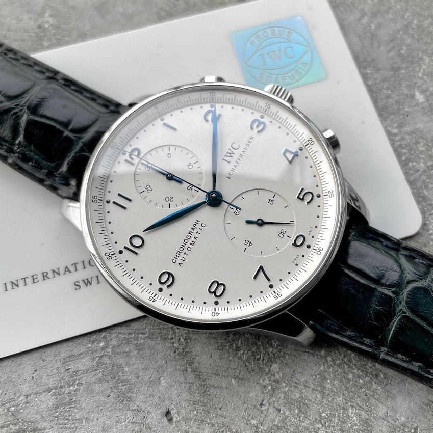 IWC Portuguese 371417 Stainless steel Box Papers