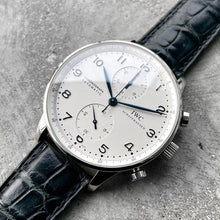 Load image into Gallery viewer, IWC Portuguese 371417 Stainless steel Box Papers

