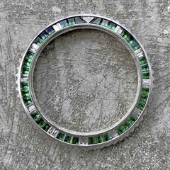 Green Ceramic HULK Rolex Submariner Diamond and Emerald Bezel 116610LV