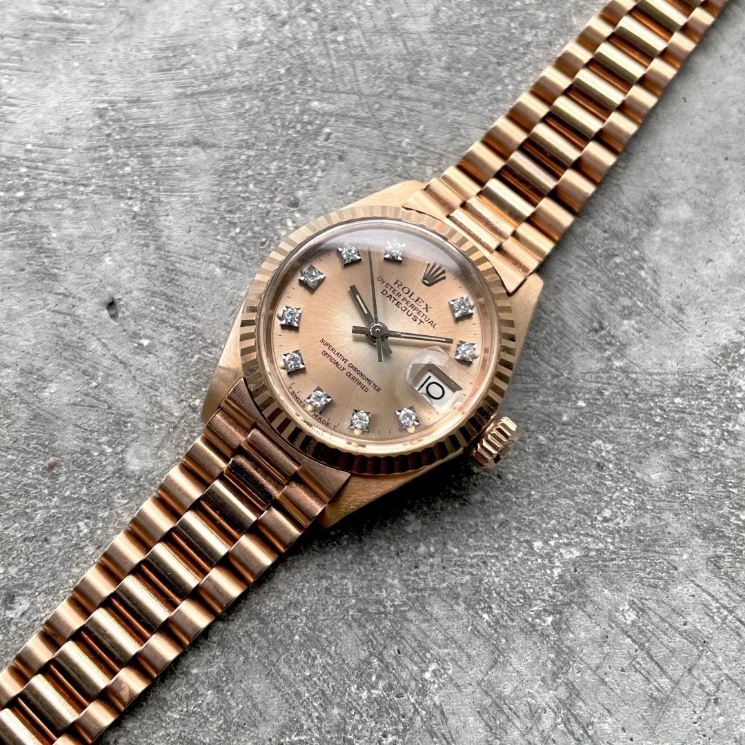 26mm Ladies Rose Gold President 61978 - New Old Stock