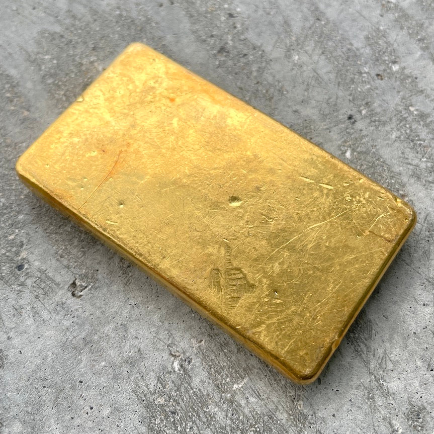 Vintage JMC 10oz .999 Pure Gold Bar