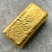 Load image into Gallery viewer, Vintage Johnson Matthey 10oz .999 Pure Gold Bar Double Stamp
