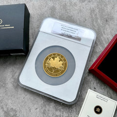 2012 Gold Maple $500 coin - 5oz NGC Proof 70