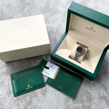 Load image into Gallery viewer, 2017 Rolex Datejust 178274 - Black Dial with Factory Diamonds
