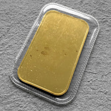Load image into Gallery viewer, Johnson Matthey 20 Gram Gold Bar Plain Back Struck .9999+

