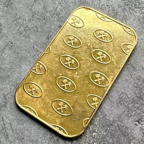 Johnson Matthey London 20 Gram Gold Bar Struck .9999+