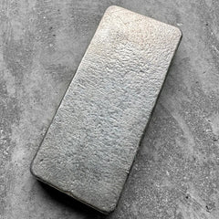 Johnson Matthey Mallory 1 Kilo .999 Silver Poured Bar 32.15 oz