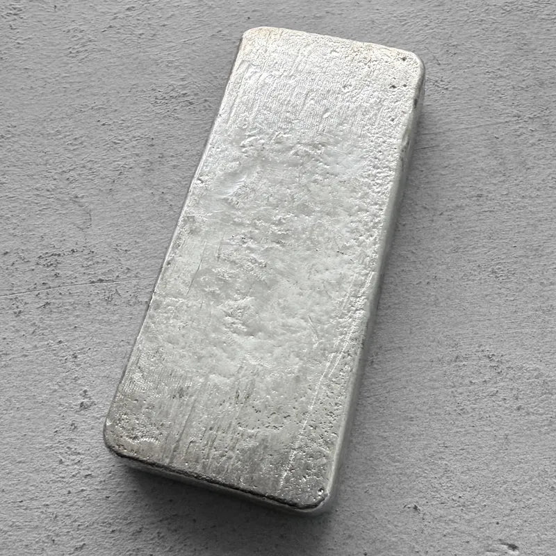 Johnson Matthey Mallory 1 Kilo .999 Silver Poured Bar 32.15 oz