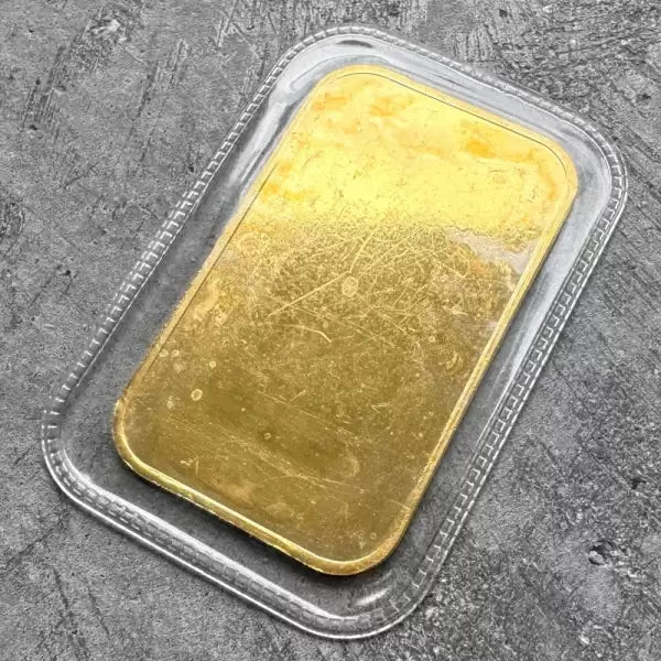 Johnson Matthey blank back 1/2 oz Gold Bar Struck .9999+ Sealed