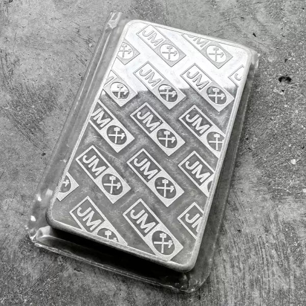 Johnson Matthey 1/2 Kilo .999 Silver stampe Bar 500 Gram - Scarce