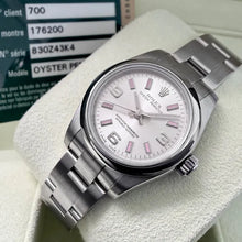 Load image into Gallery viewer, Ladies 26mm Rolex Pink Markers  176200 - Box Papers - Polished and Serviced!
