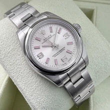 Load image into Gallery viewer, Ladies 26mm Rolex Pink Markers  176200 - Box Papers - Polished and Serviced!

