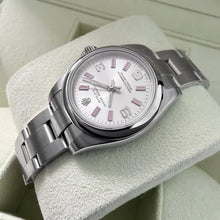 Load image into Gallery viewer, Ladies 26mm Rolex Pink Markers  176200 - Box Papers - Polished and Serviced!
