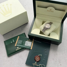 Load image into Gallery viewer, Ladies 26mm Rolex Pink Markers  176200 - Box Papers - Polished and Serviced!
