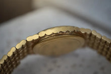 Load image into Gallery viewer, Ladies Audemars Piguet Bamboo 18K Yellow Gold Black Grid Pattern Dial
