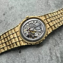 Load image into Gallery viewer, Ladies Audemars Piguet Bamboo 18K Yellow Gold Black Grid Pattern Dial
