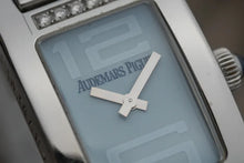 Load image into Gallery viewer, Ladies Audemars Piguet Promesse 67259ST Blue Dial Diamond Bezel
