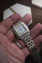 Load image into Gallery viewer, Ladies Cartier Panthère 83949 Steel + 18K gold - 3 Gold Row Bracelet
